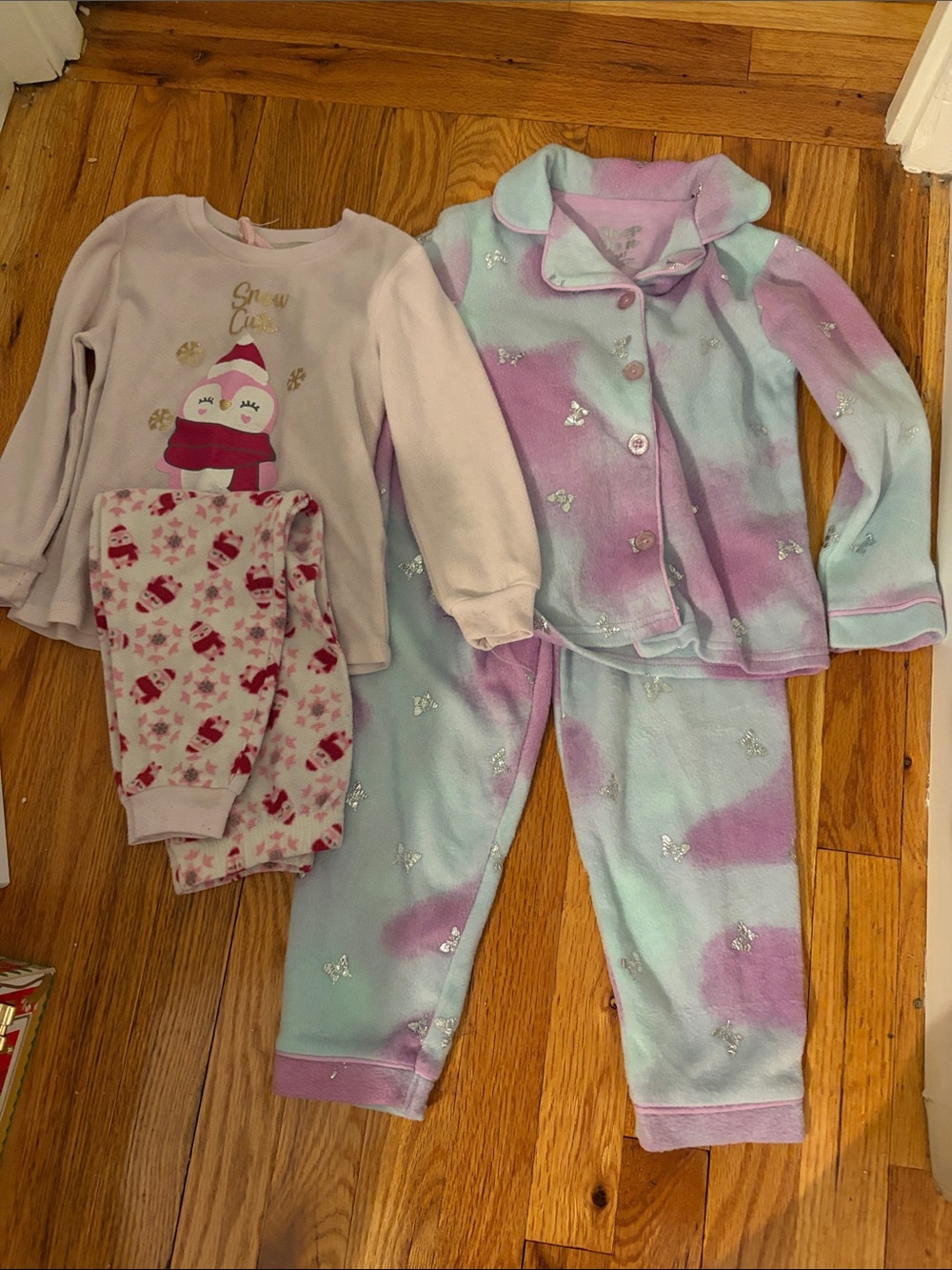 4T warm pajamas